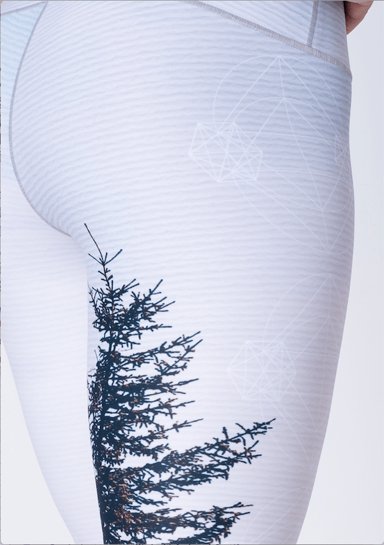 Yoga Pants Mountain Vista | Colorado Threads Clothing | Evolve Fit Wear