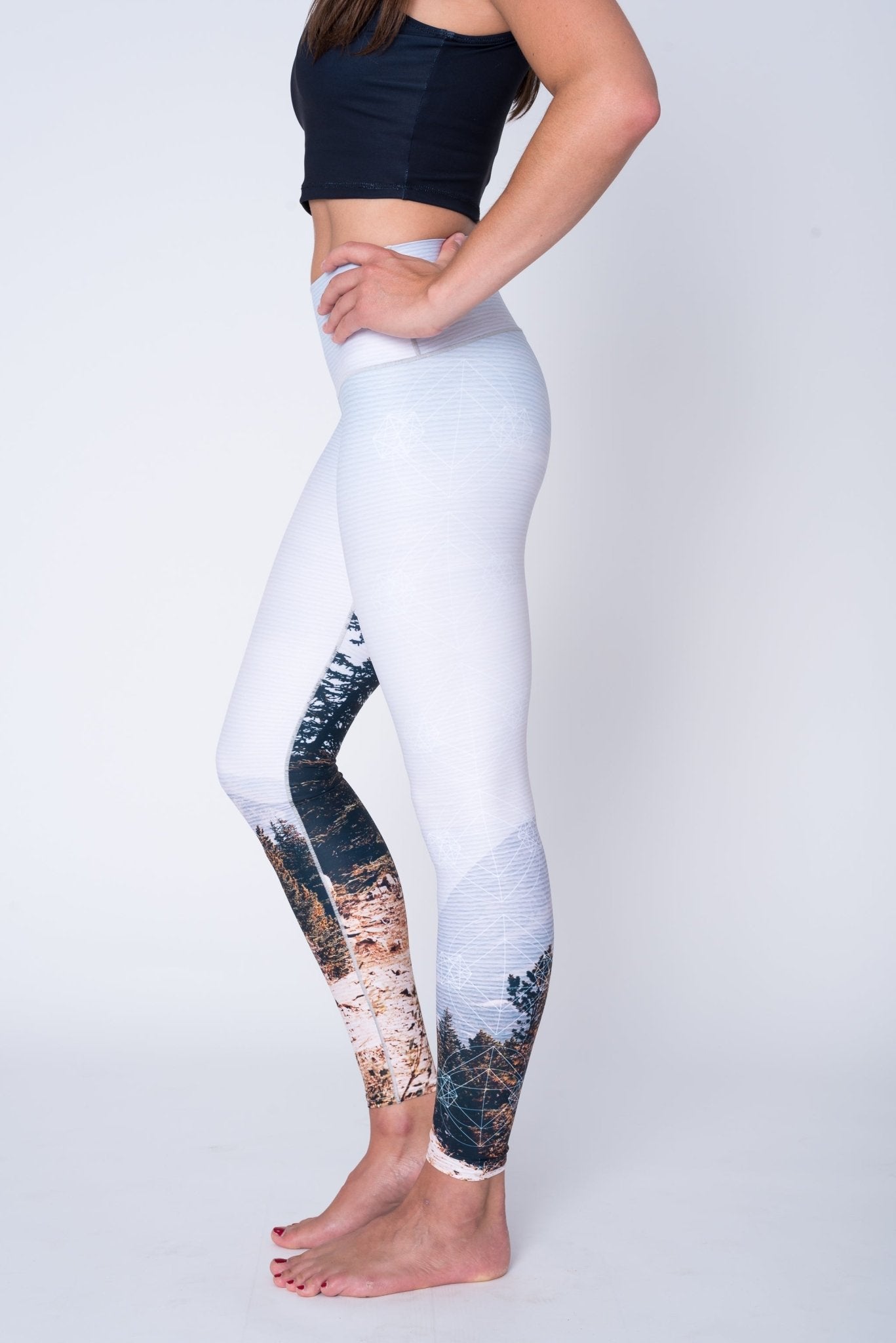 Yoga Pants Mountain Vista | Colorado Threads Clothing | Evolve Fit Wear
