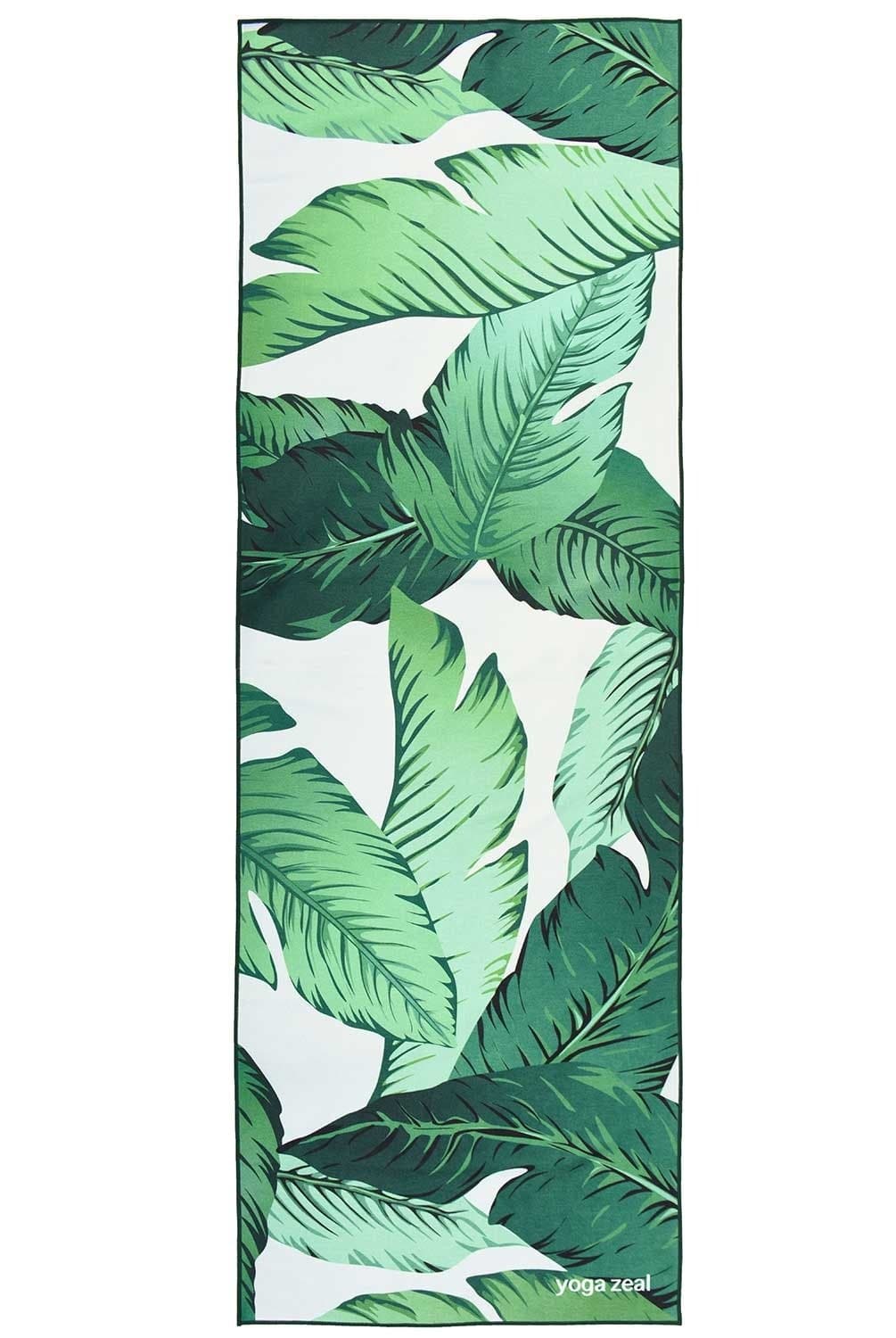 Yoga Zeal Banana Leaf Yoga Towel - Evolve Fit Wear